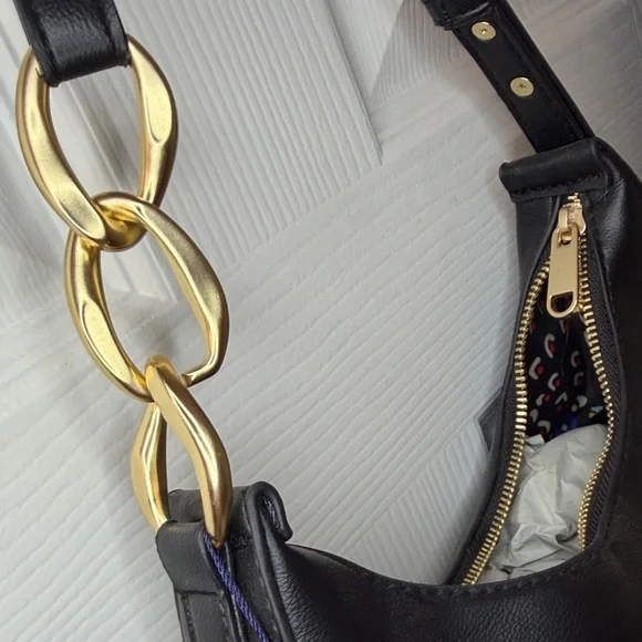 French Connection Black Hobo Bag - Picture 5 of 7